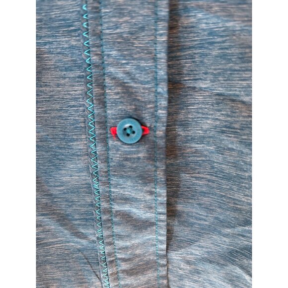 The North Face Womens Blue Button-Up Shirt M/M Polyester Lightweight - Picture 8 of 16